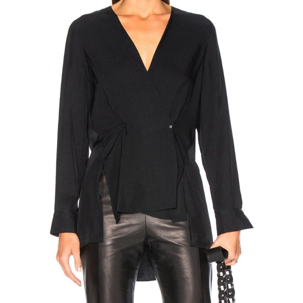 Rag & Bone Debbie Top Black XXS